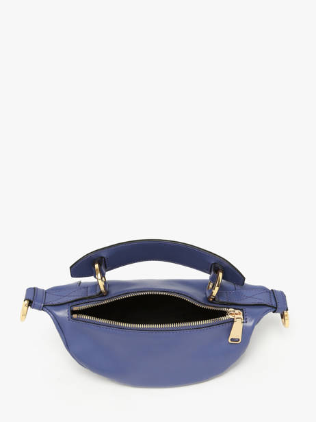 Cross Body Tas Xs Origami Leder Lancel Blauw origami A12526